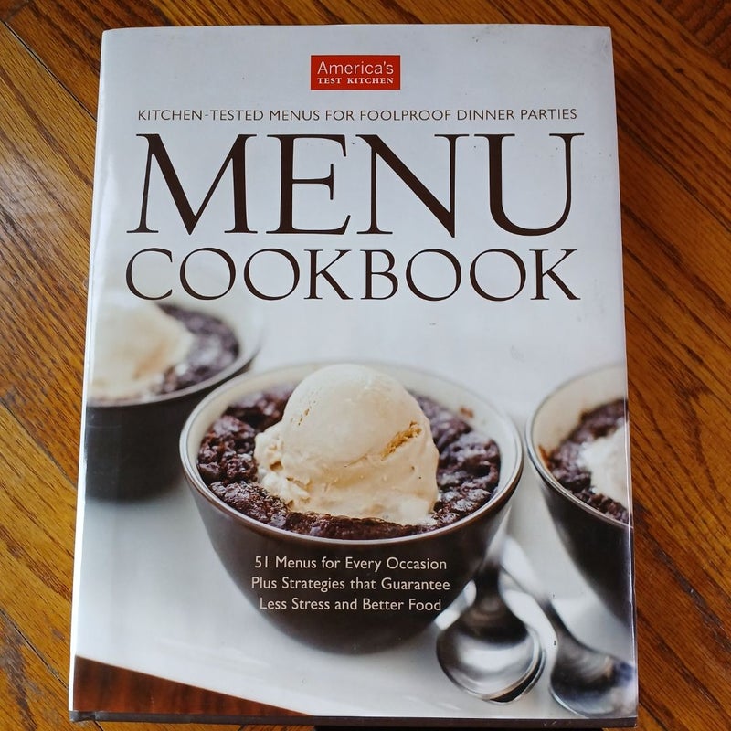 America's Test Kitchen Menu Cookbook