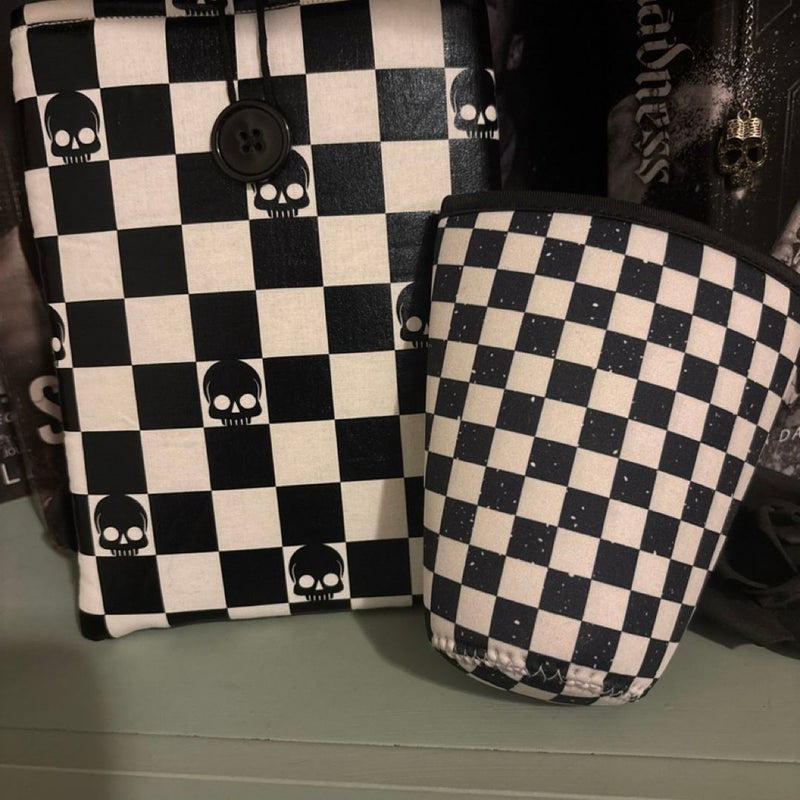 Kindle bag and coozie 