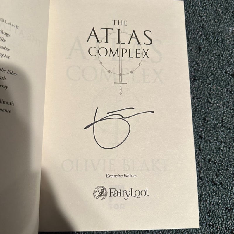 The Atlas Six Series (Fairyloot Editions)