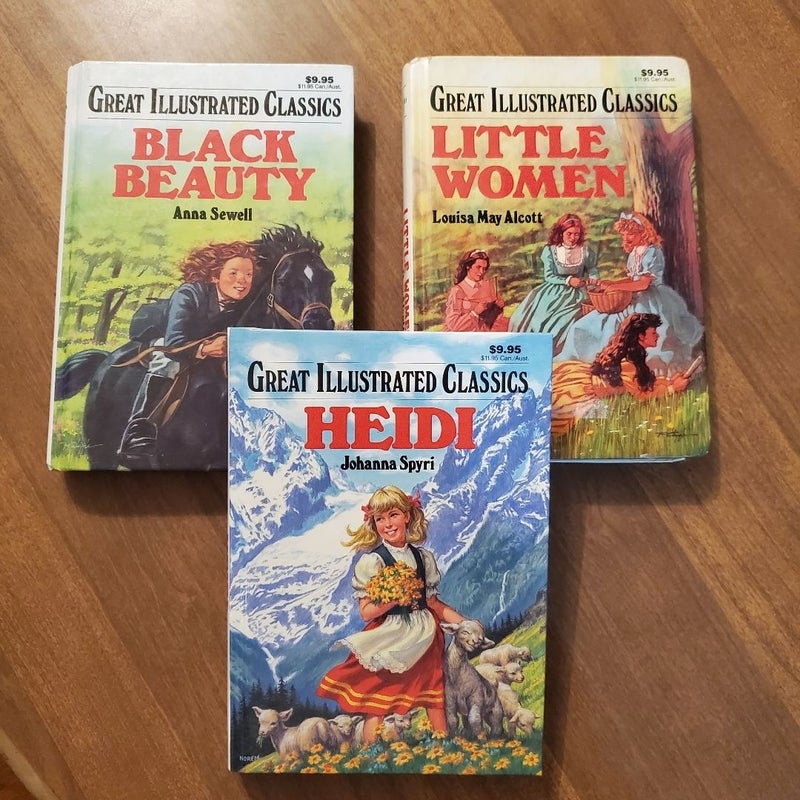 Great Illustrated Classics Set of Three