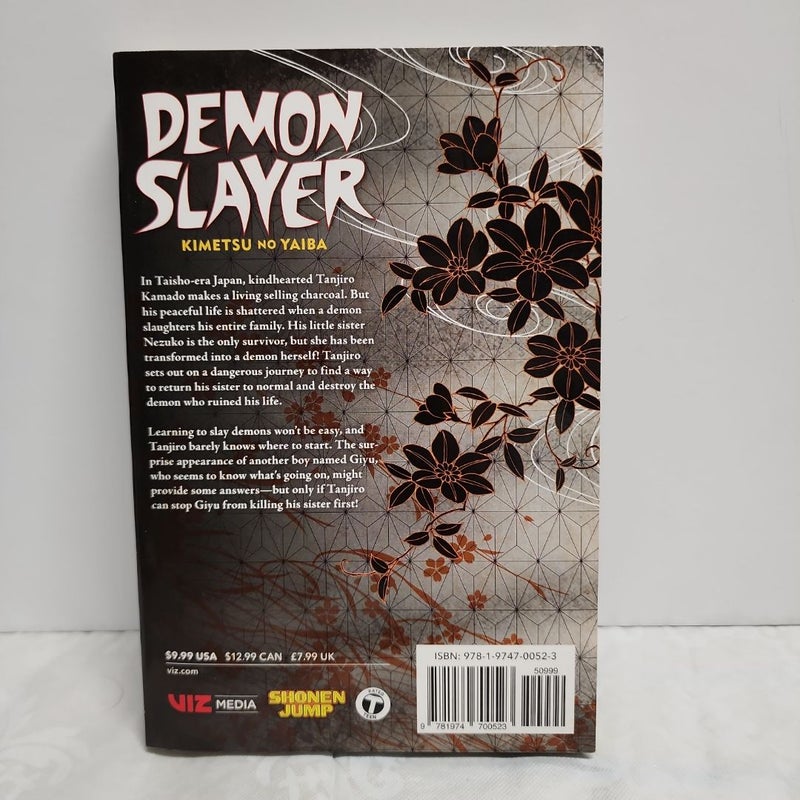Demon Slayer: Kimetsu No Yaiba, Vol. 1