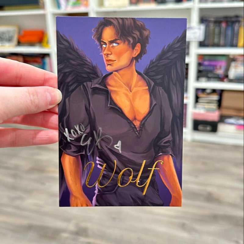 Wings So Wicked Signed Character Art