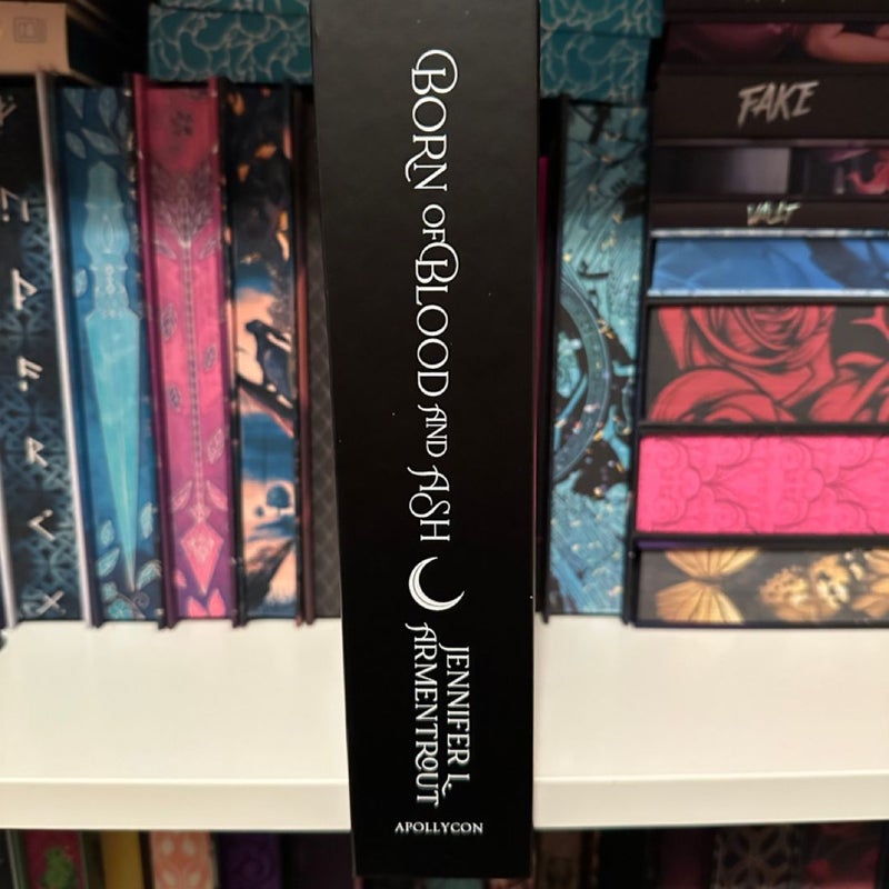 Apollycon Exclusive (not signed) Born of Blood and Ash 