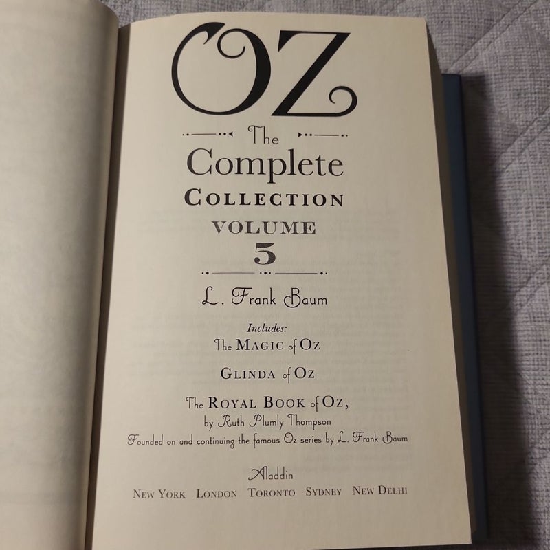 Oz, the Complete Collection, Volume 5