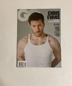 GQ Chris Evans “Life After Capt. America”Issue October 2023 Magazine Plus Gio Armani Insert 