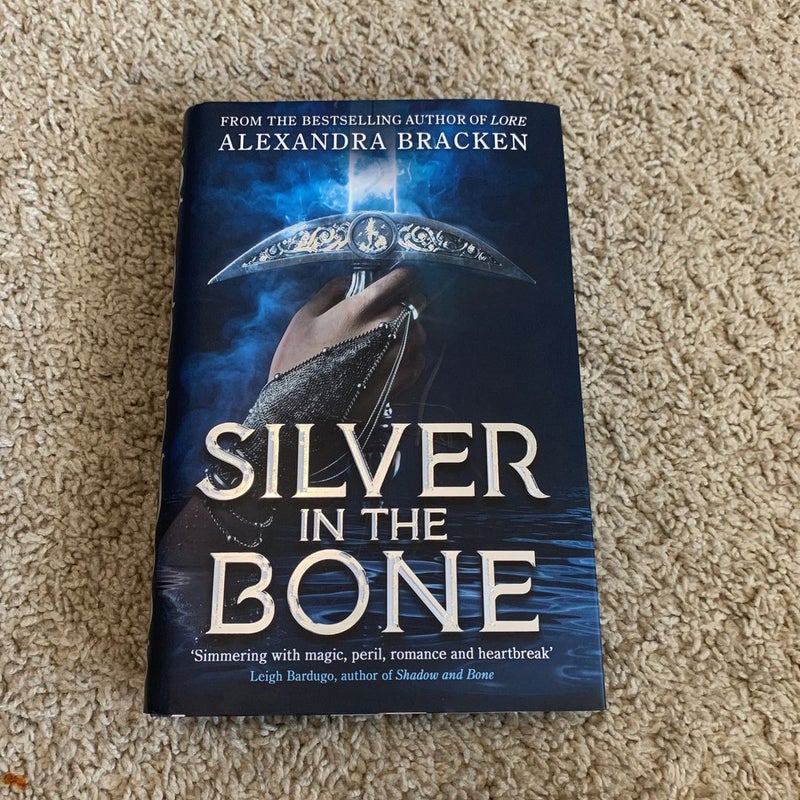 Fairyloot edition of Silver in the Bone 