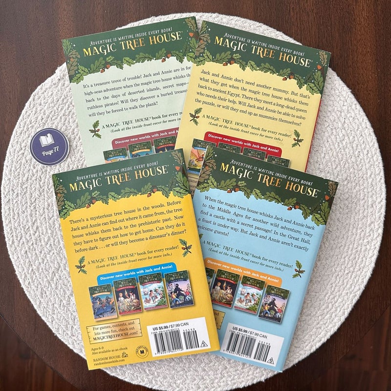 Magic Tree House Books 1-4 Boxed Set