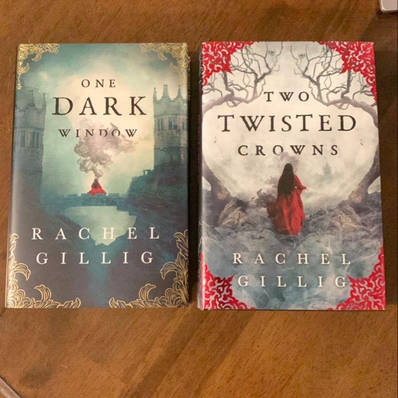 One Dark Window & Two Twisted Crowns Fairyloot by Rachel Gillig, Hardcover Pangobooks