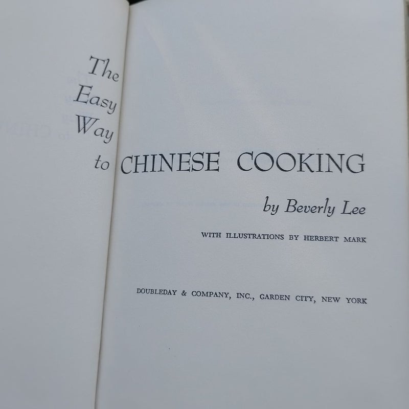 The Easy Way to Chinese Cooking 