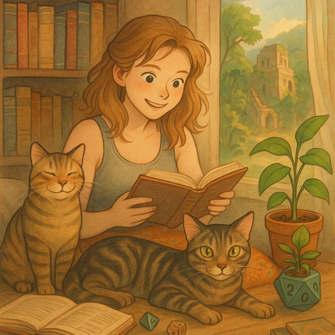 AbigailsReadingABook