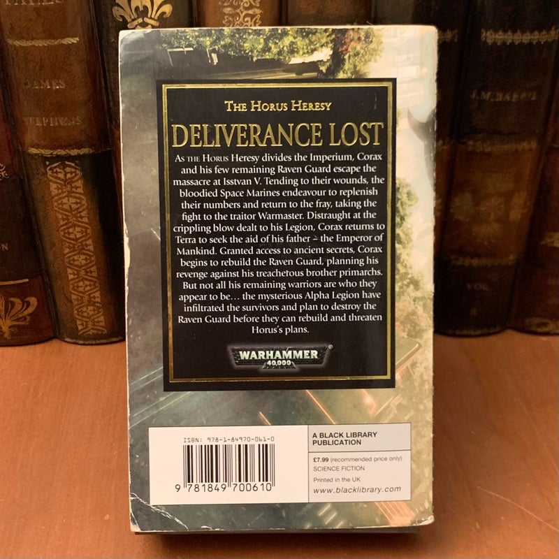 Warhammer 40k Horus Heresy: Deliverance Lost