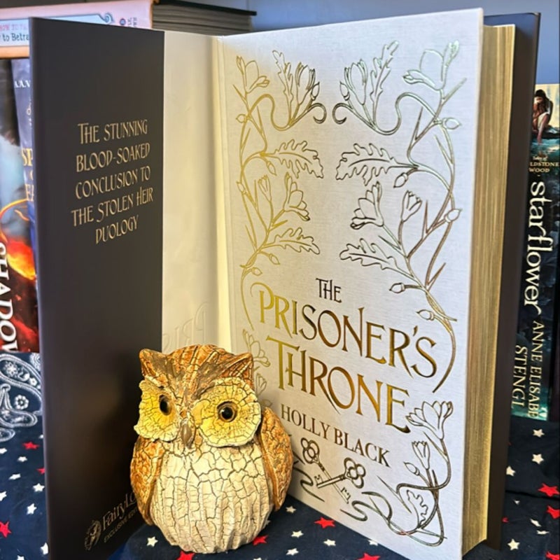 The Prisoner's Throne *Fairyloot* exclusive 