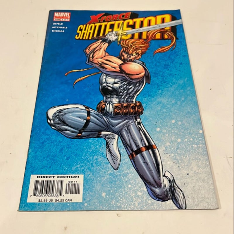 X-Force Shatterstar Comic