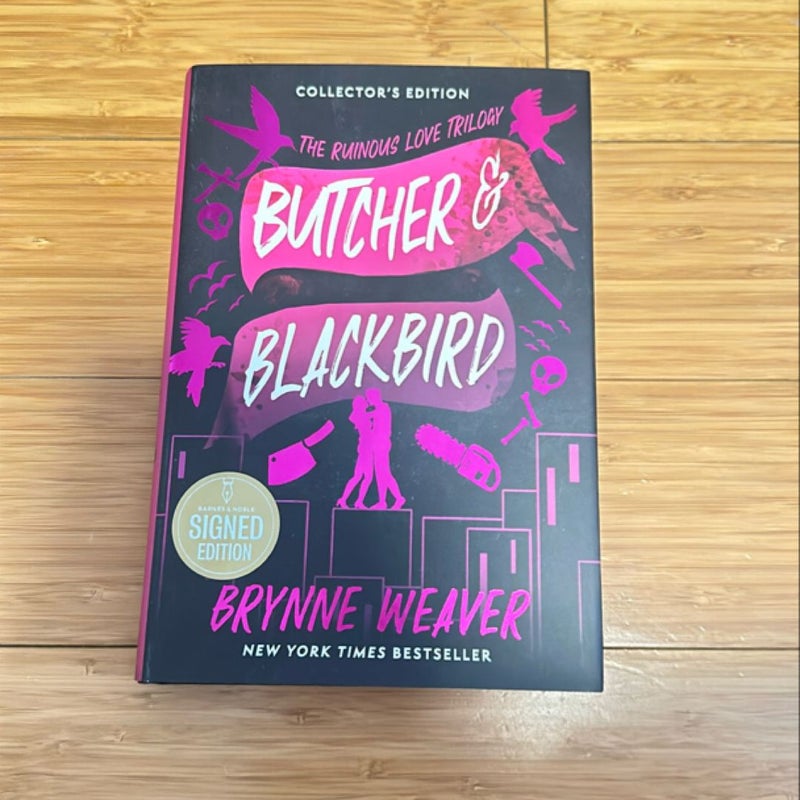 SIGNED SE - Butcher and blackbird