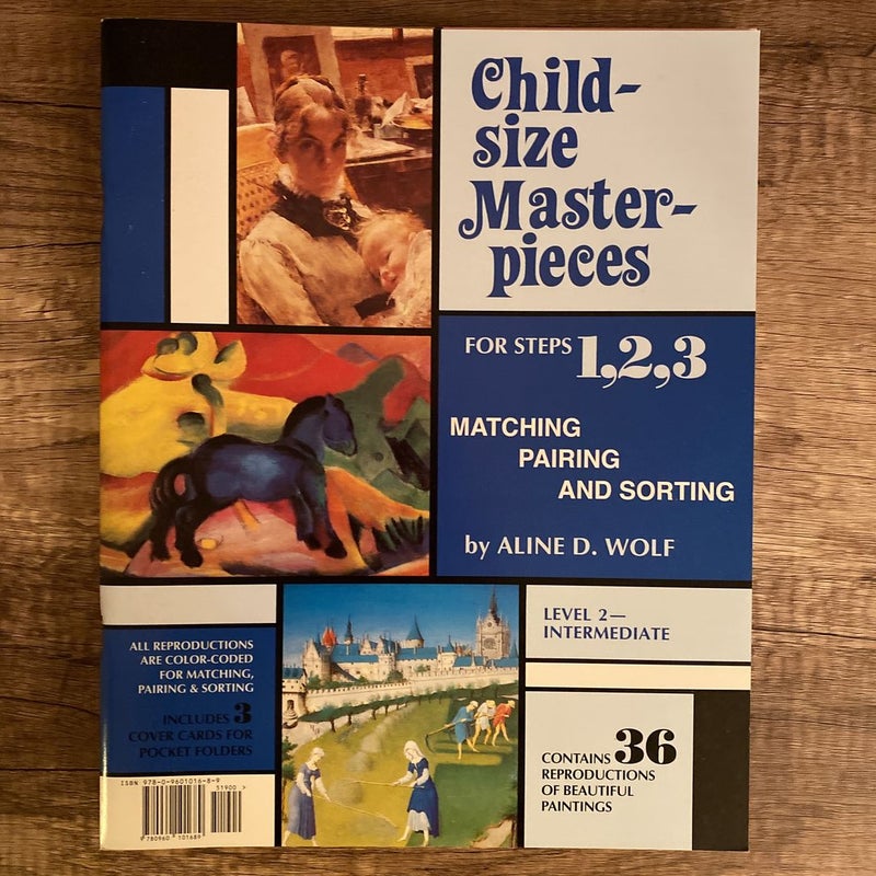 Child-size Masterpieces for Art Appreciation Bundle: How to Use Book + Steps 1-5