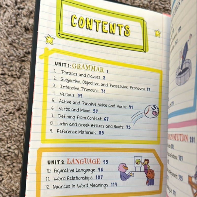 Everything You Need to Ace English Language Arts in One Big Fat Notebook