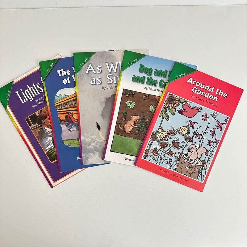 Children Early Readers Science Bundle, 18 books