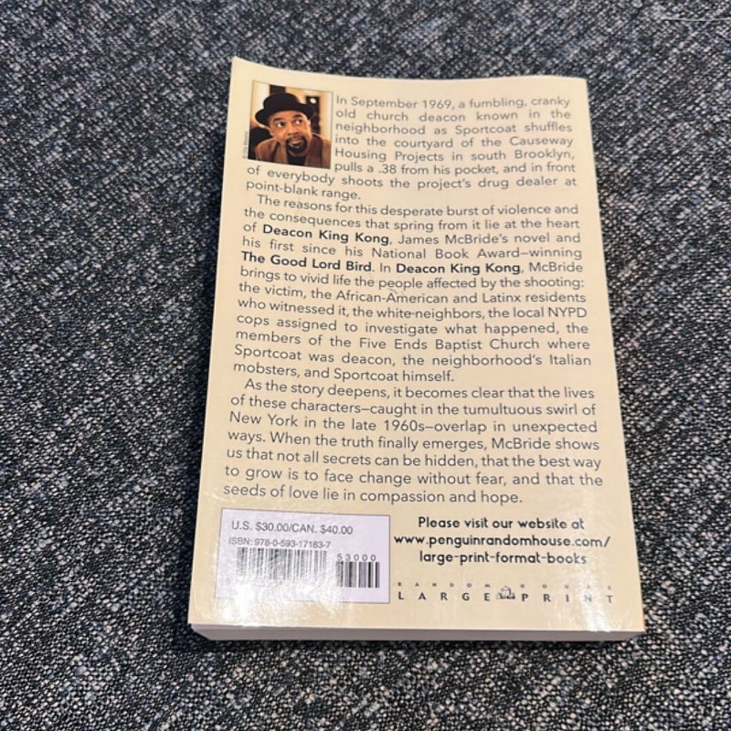Deacon King Kong (Oprah's Book Club)