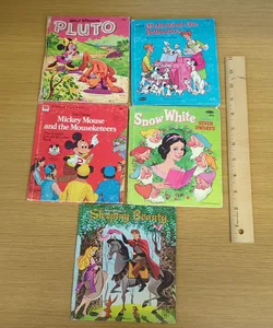 Sleeping Beauty, Snow White, Mickey Mouse, 101 Dalmatians and Pluto Bundle 