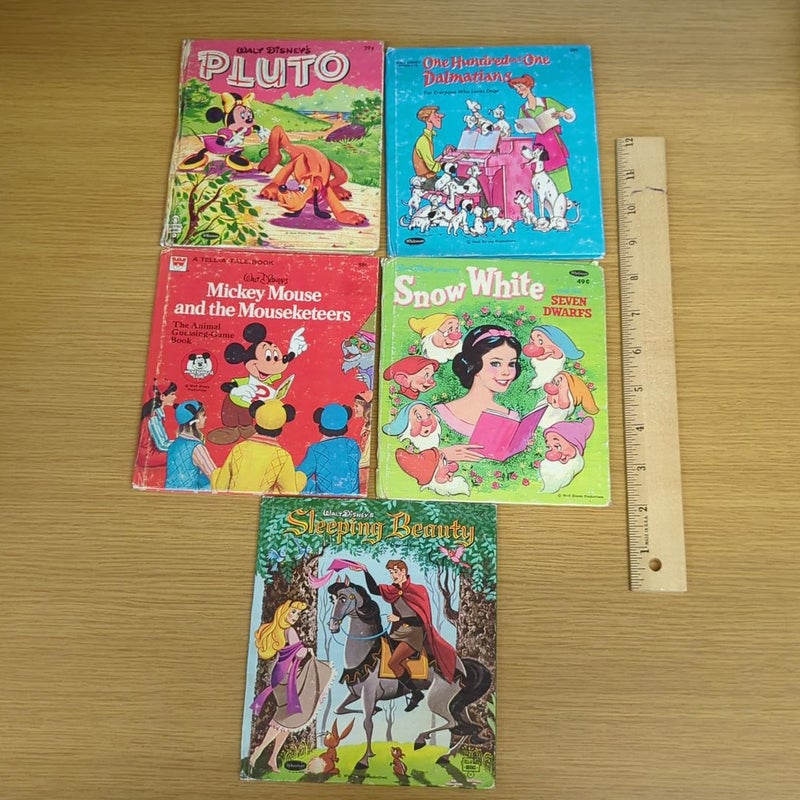 Sleeping Beauty, Snow White, Mickey Mouse, 101 Dalmatians and Pluto Bundle 