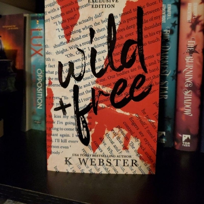 Wild & Free by K. Webster (SIGNED)