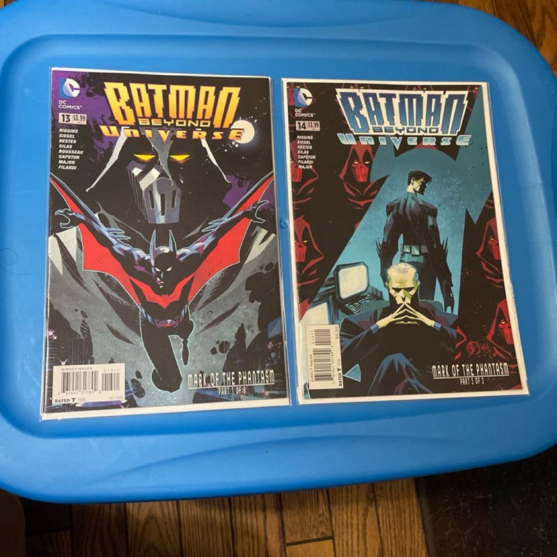 Batman Beyond Universe #13 #14 (2014DC) MARK OF THE PHANTASM part 1 & 2