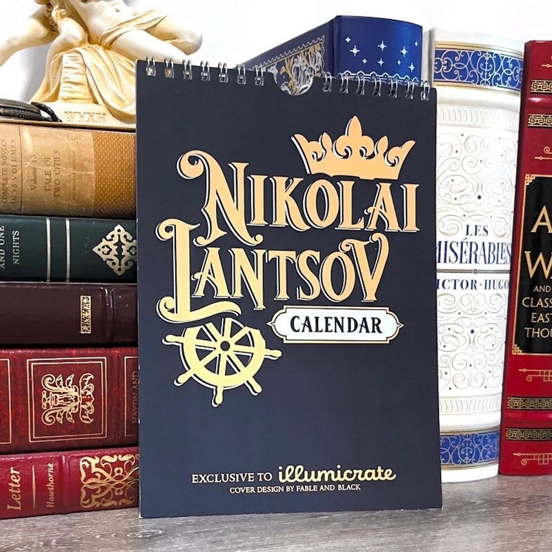 Illumicrate Saints & Scars; Nikolai Calendar