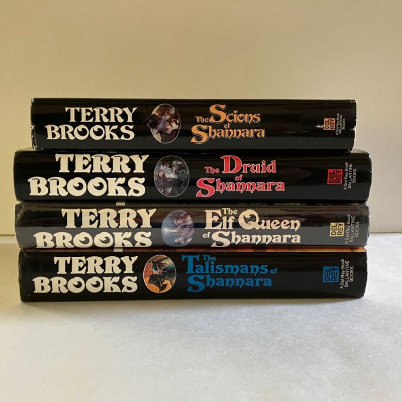 The Heritage of Shannara Books 1-4: The Scions of Shannara; The Druid of Shannara; The Elf Queen of Shannara; The Talismans of Shannara