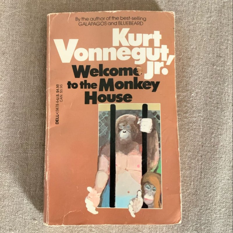 WELCOME TO THE MONKEY HOUSE- Mass Market Paperback