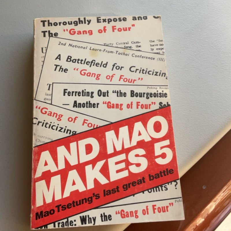 And Mao makes 5