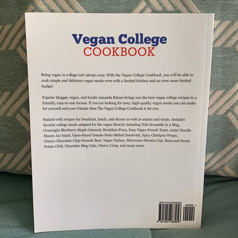 Vegan College Cookbook