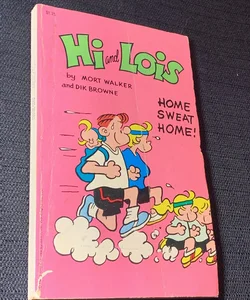 Hi And Lois Vintage 1983 “Home Sweat Home” Comic Book