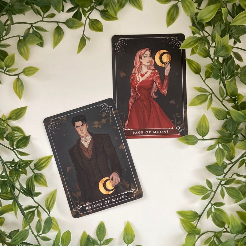 FairyLoot Tarot Cards Page and Knight of Moons (Rune & Gideon) The Crimson Moth