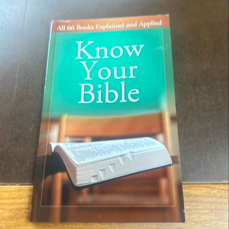 Know Your Bible