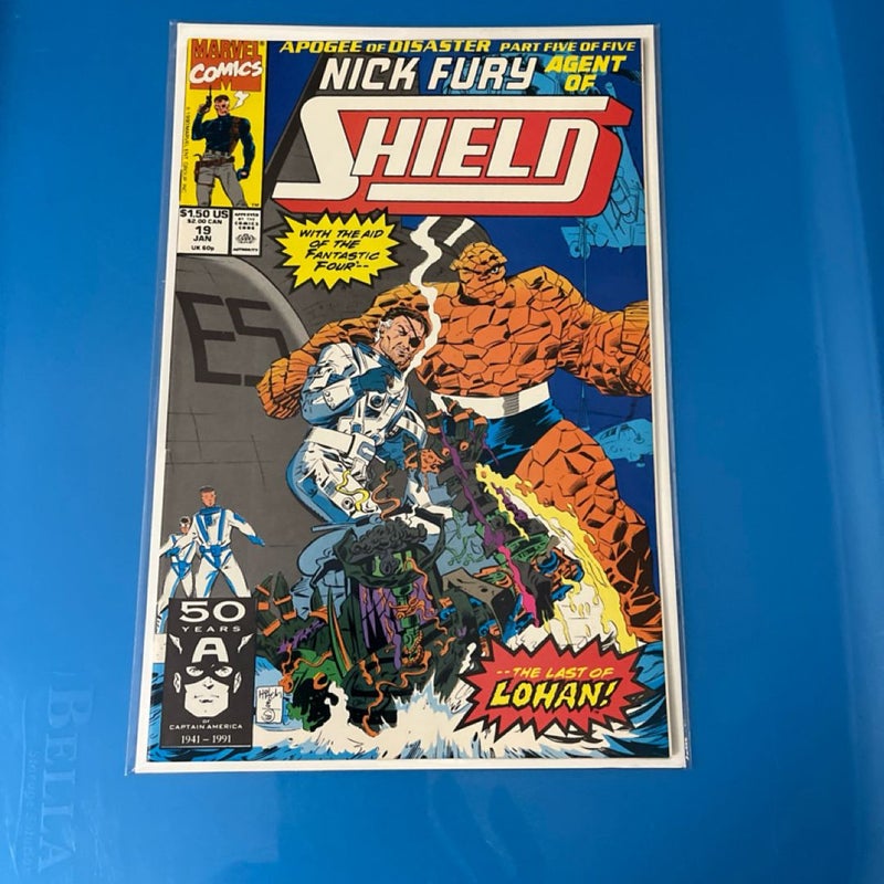 Nick Fury Agent Of Shield #15-#19 (1990 Marvel) 5 parts 