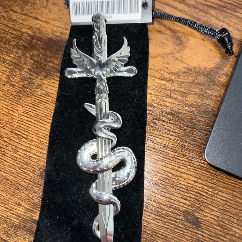 Serpent and Dove letter opener
