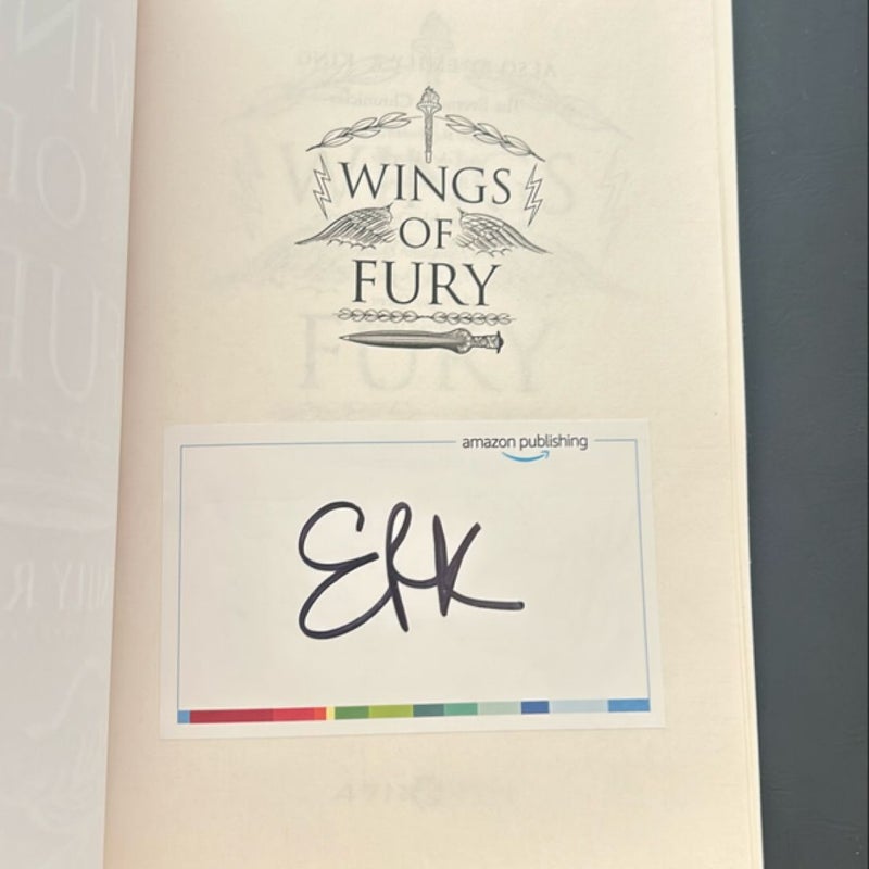 Wings of Fury (SIGNED COPY)