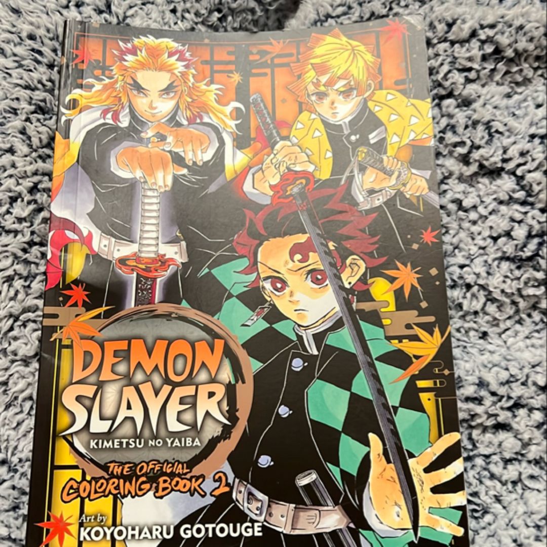 Demon Slayer: Kimetsu No Yaiba: the Official Coloring Book 2