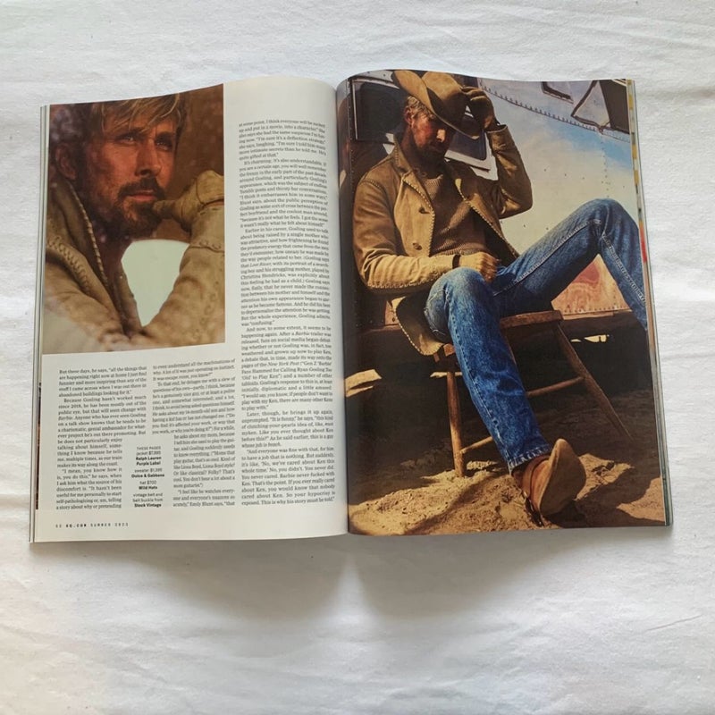 GQ Ryan Gosling “The Return of" Issue Summer 2023 Magazine