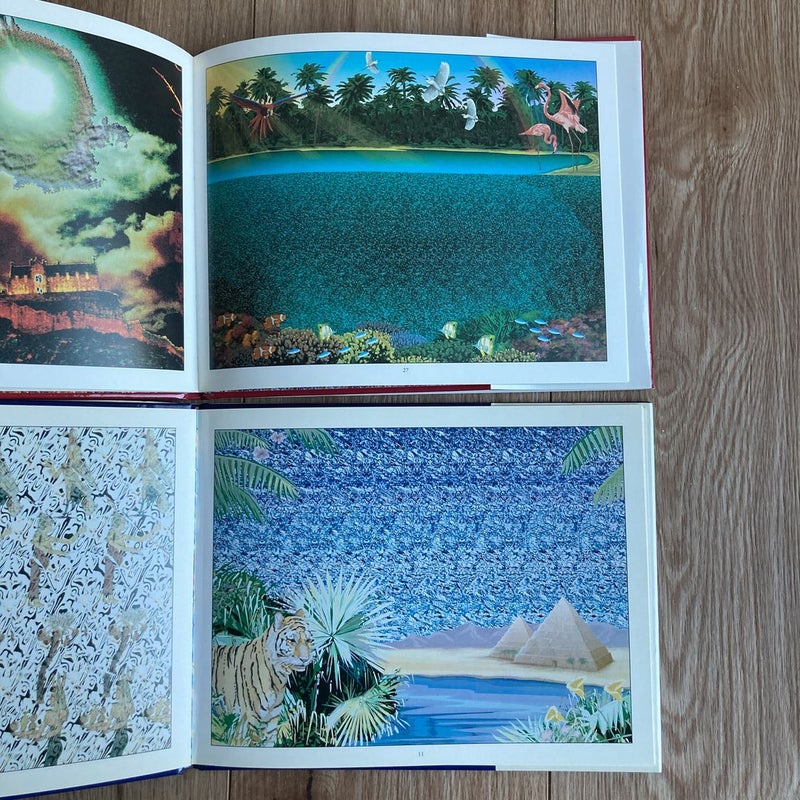 Magic Eye 3D Illusions (2) Book Bundle