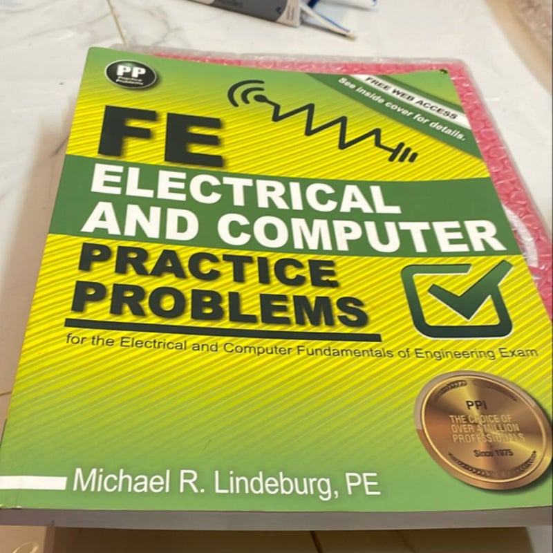 PPI FE Electrical and Computer Practice Problems - Comprehensive Practice for the FE Electrical and Computer Fundamentals of Engineering Exam