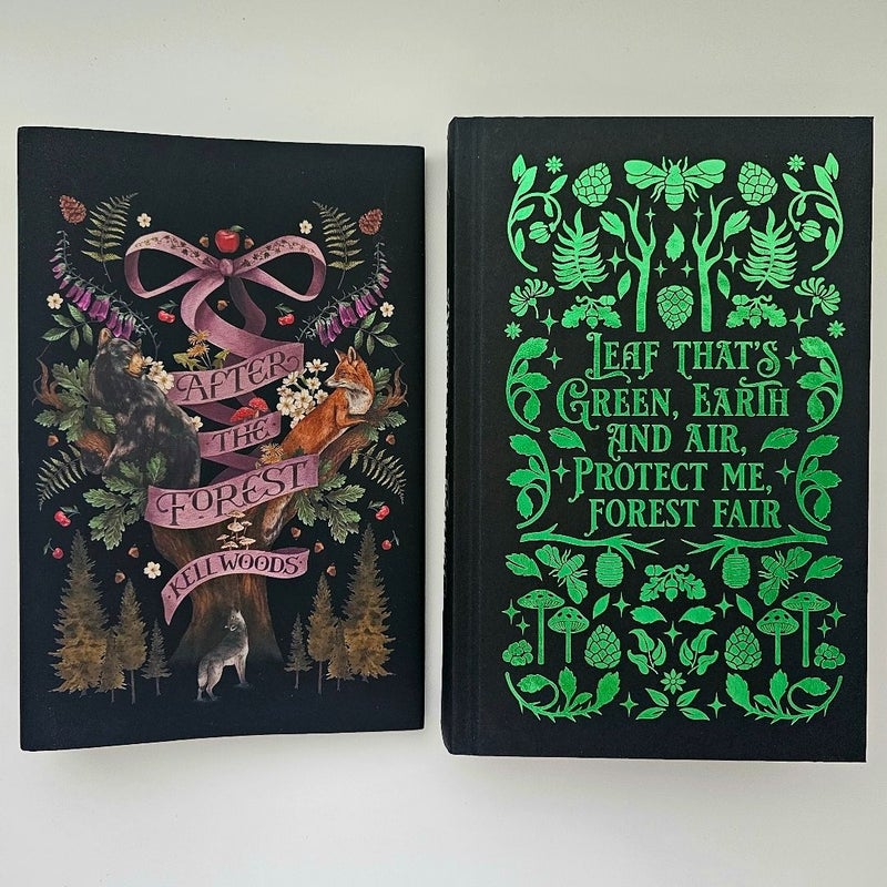 After The Forest SIGNED by Kell Woods Owlcrate FIRST edition