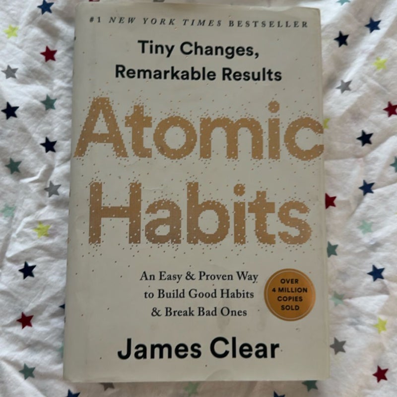 Atomic Habits Hardciber James Clear 