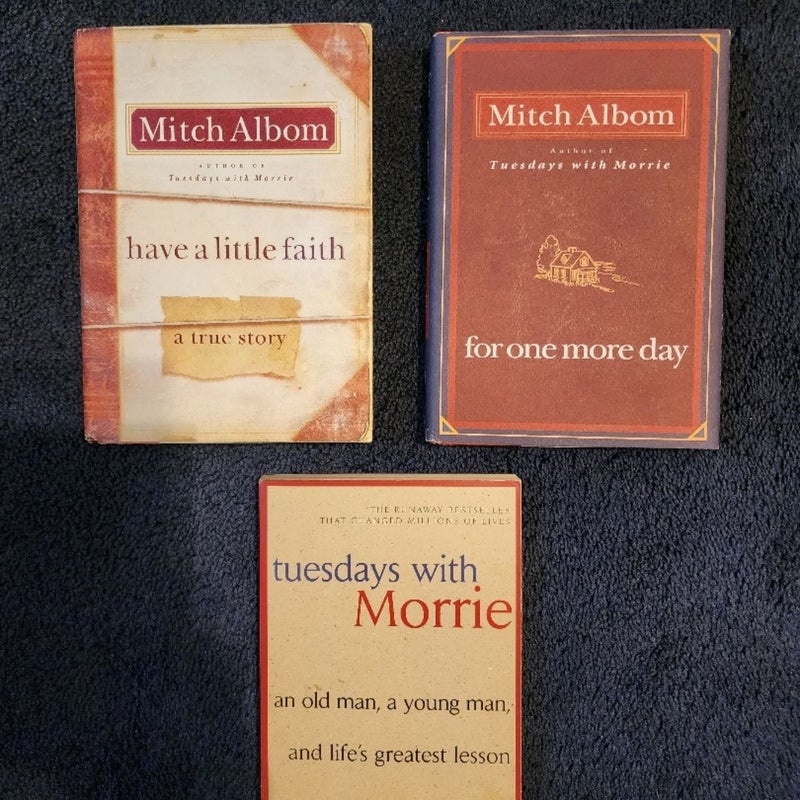 Mitch Albom 3 Book Bundle