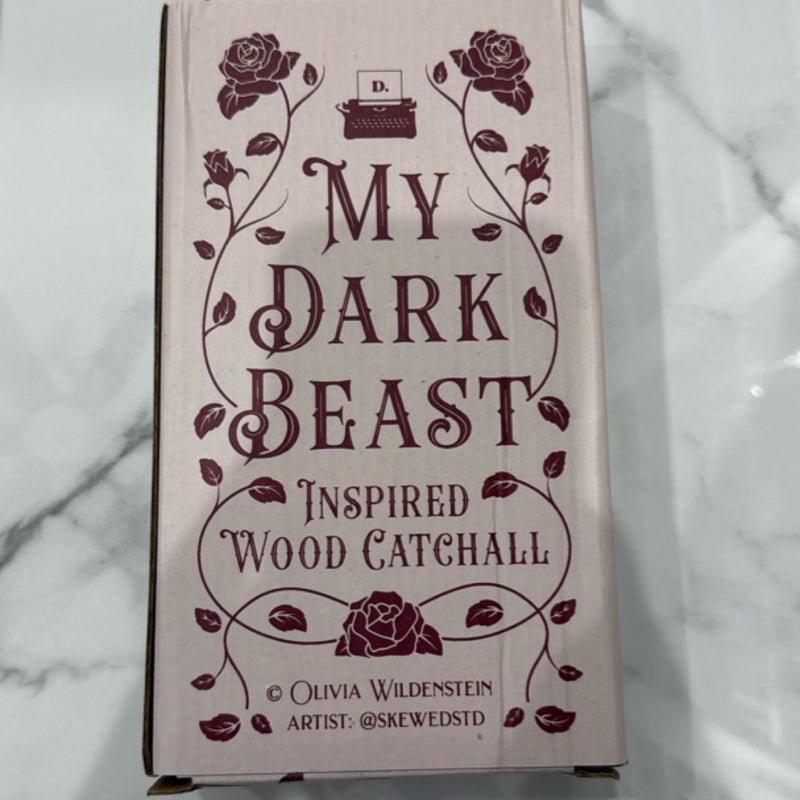 My Dark Beast Wood Catchall 