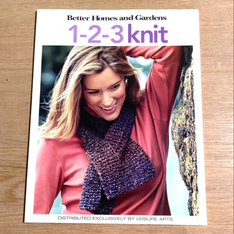 Better Homes and Gardens 1-2-3 Knit