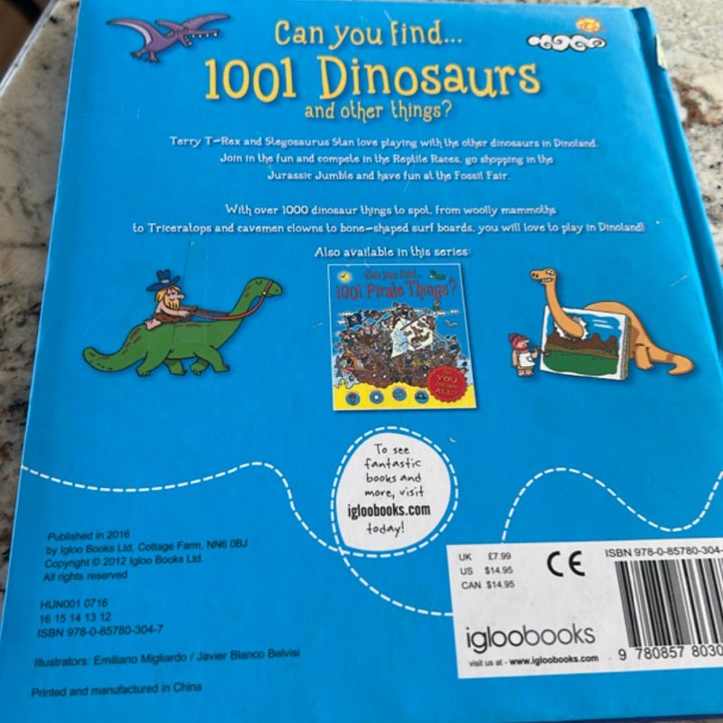 Can You Find 1001 Dinosaurs and Other Things?