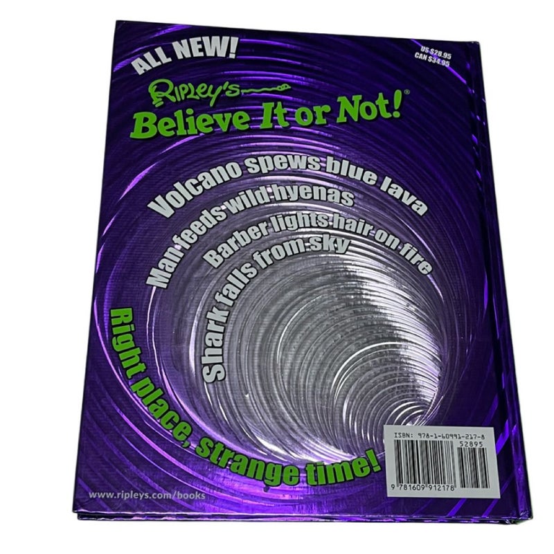 New Ripley’s Believe It Or Not A Century Of Strange Hardcover Coffee Table Book