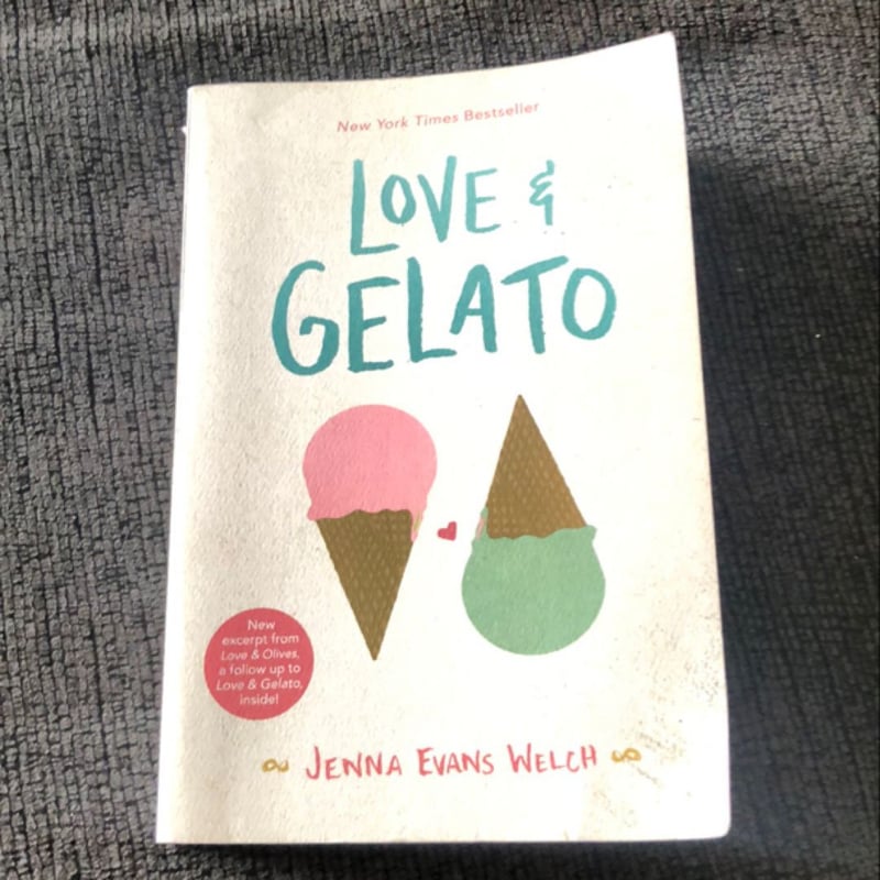 Love and Gelato by Jenna Evans Welch, Paperback Pangobooks