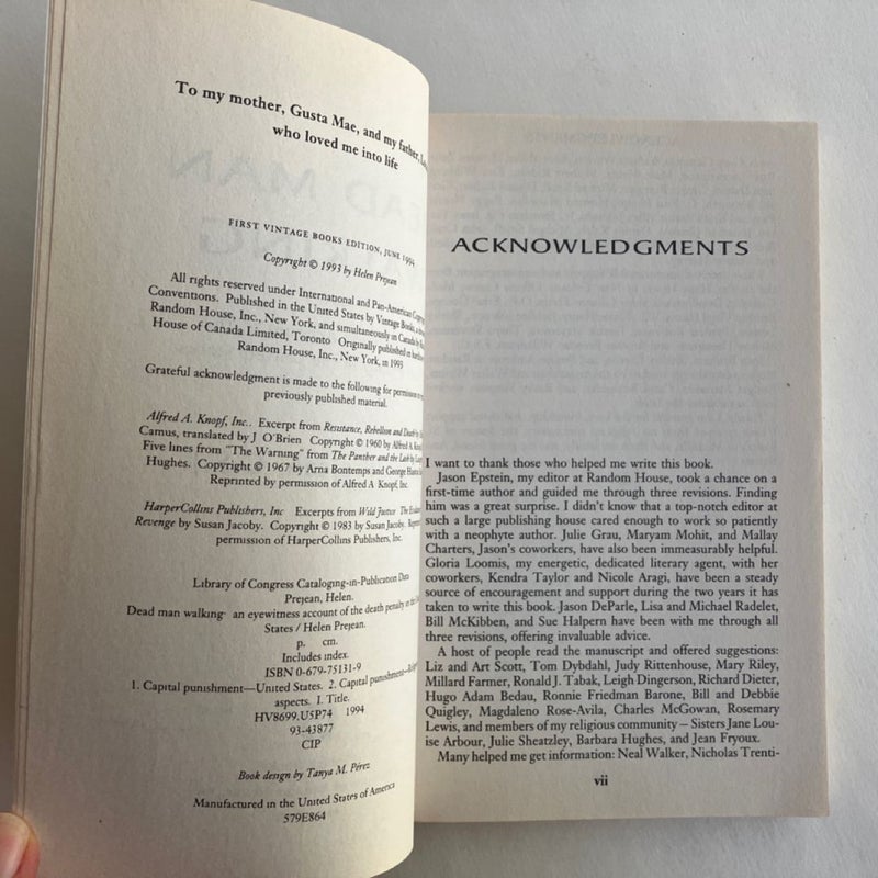 Dead Man Walking (SIGNED)